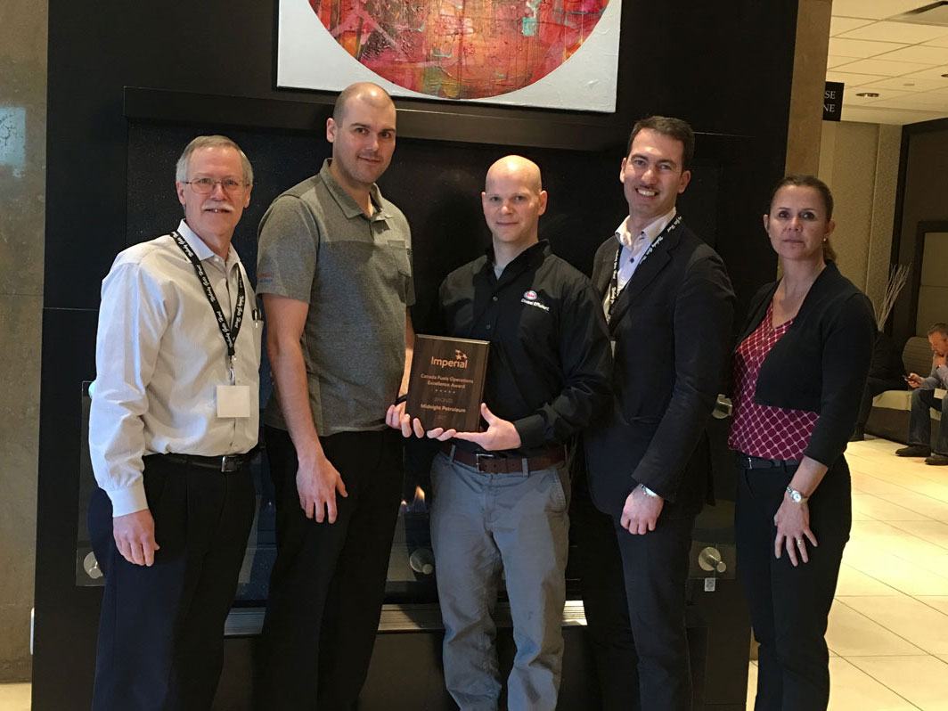 Imperial Oil Bronze Award for contractor safety excellence